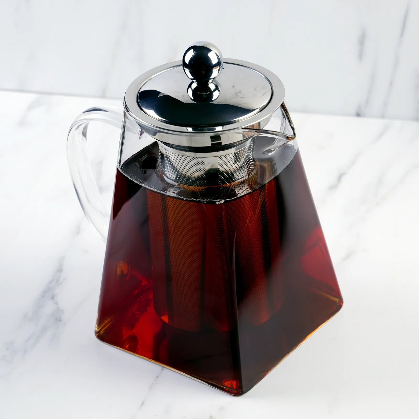 Bouilloire électrique - Karaca - Caysever - Verre Or Chrome - 1700 W - 1,5 Litre - Electroménager