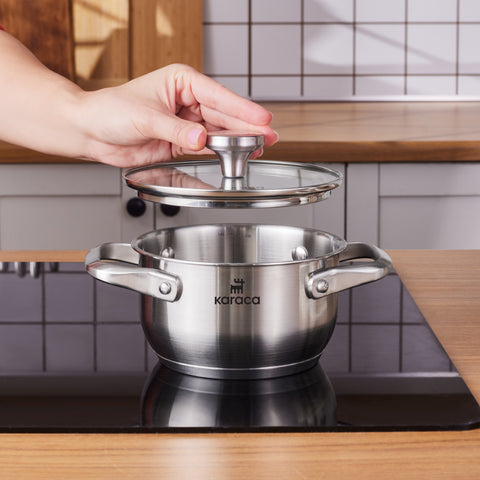 Karaca Elite, Casserole en Acier, 14cm Karaca Elite, Casserole en Acier, 14cm