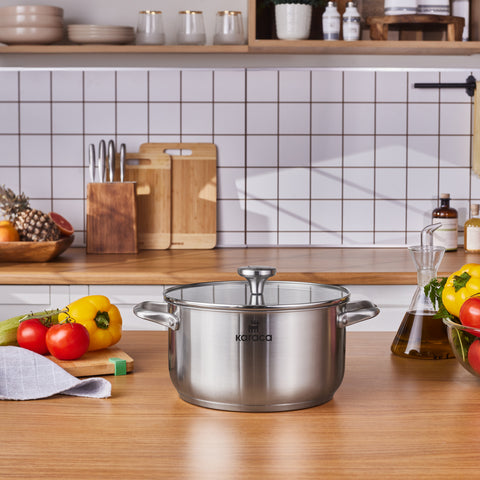 Karaca Elite, Casserole en Acier, 24cm Karaca Elite, Casserole en Acier, 24cm
