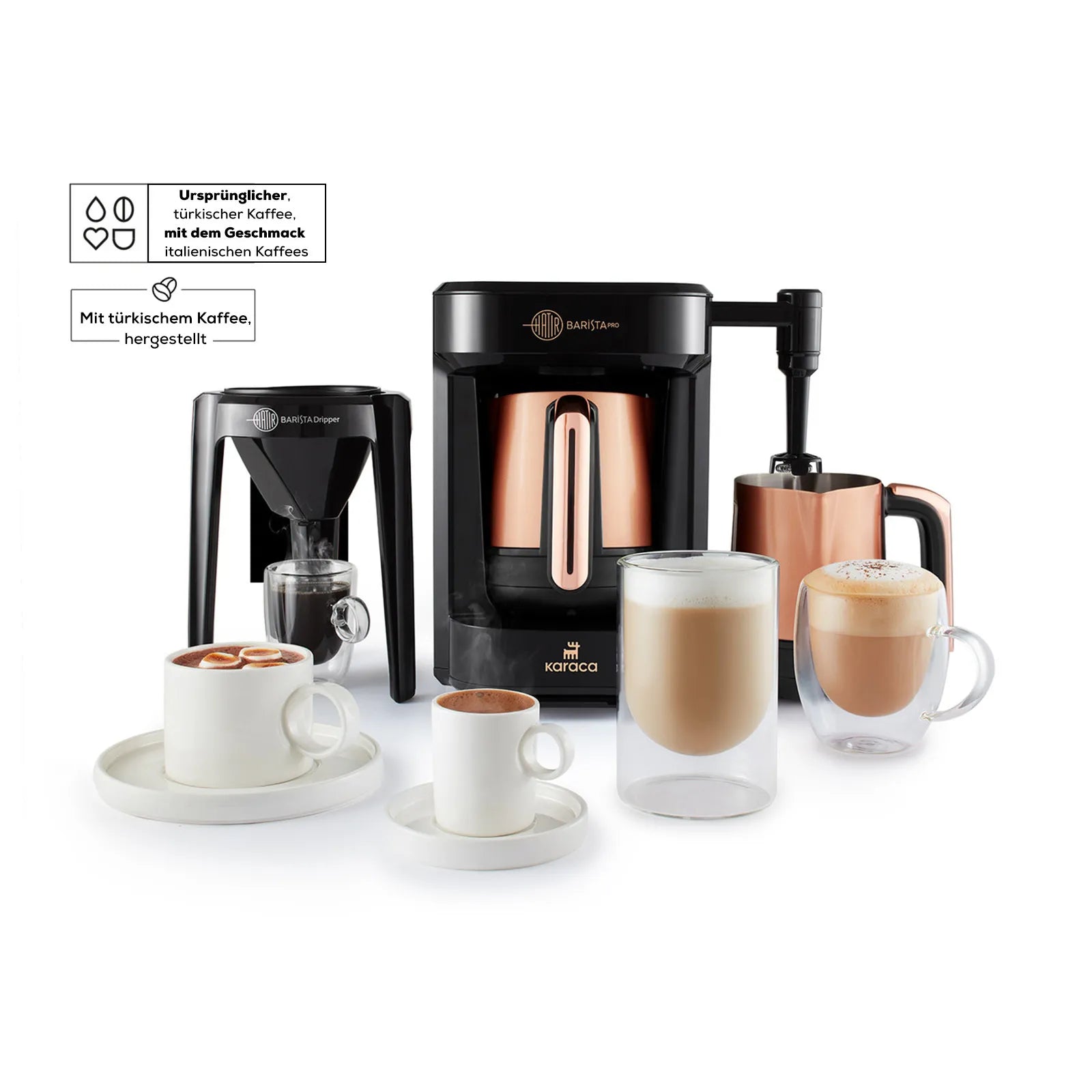 Machine à Café Turque, Automatique Et à Débordement, Grand Volume, 220v (jaune) - Maison