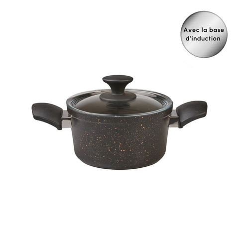 Batterie de cuisine Karaca Biogranit Black Gold, 7 pièces Batterie de cuisine Karaca Biogranit Black Gold, 7 pièces