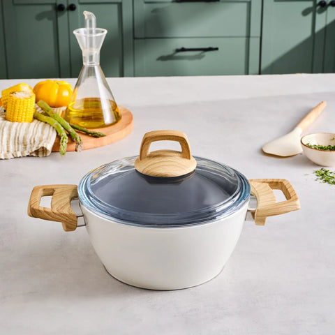 Batterie de cuisine Karaca Swiss Crystal Creamy, 20 cm Batterie de cuisine Karaca Swiss Crystal Creamy, 20 cm