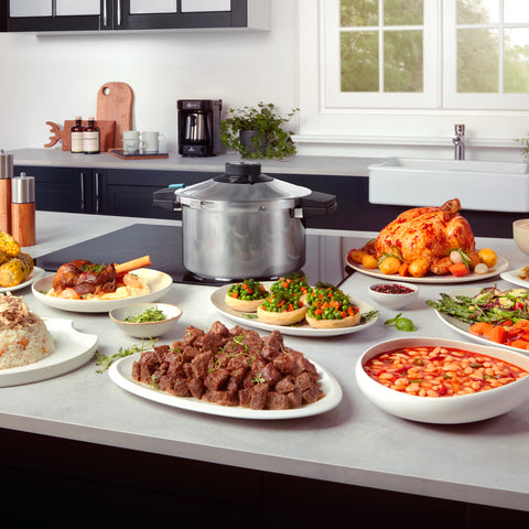 Ensemble d'autocuiseurs Karaca Quick and Safe 4+6 L Ensemble d'autocuiseurs Karaca Quick and Safe 4+6 L