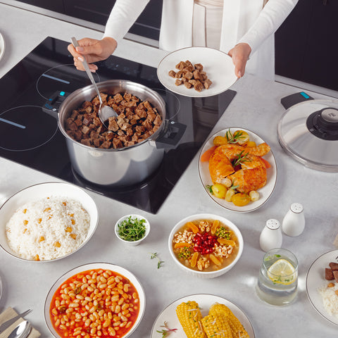 Ensemble d'autocuiseurs Karaca Quick and Safe 4+6 L Ensemble d'autocuiseurs Karaca Quick and Safe 4+6 L