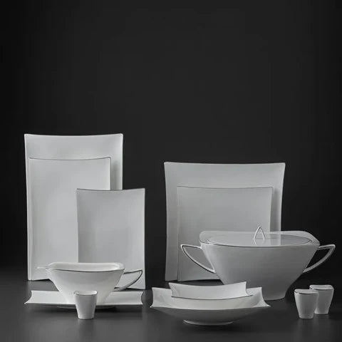 Jumbo Wind Platine Service De Table 64 Pièces Pour 12 Personnes – Carré