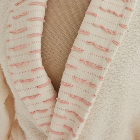 Set de bain Karaca Home Dena 100% Coton pour famille Offwhite