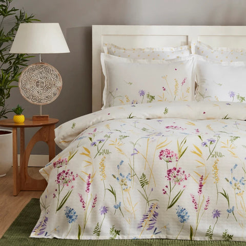 Ensemble de Housse de Couette Karaca Home Jody Double Jaune