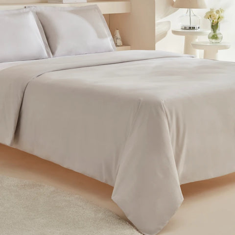 Karaca Home White Collection Lavin 100% Coton Set de Literie Double Pierre