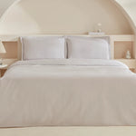 Karaca Home White Collection Lavin 100% Coton Set de Literie Double Pierre