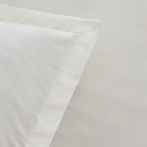 Karaca Home White Collection Lavin Parure de Lit Double 100% Coton Blanc