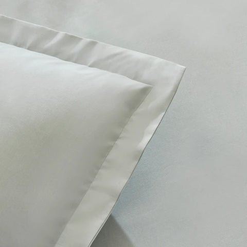Karaca Home White Collection Lavin Ensemble de Housse de Couette 100% Coton Double Taille Sauge