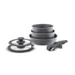 Karaca Comfort Ensemble de Casseroles 6 Pièces avec Poignées Amovibles