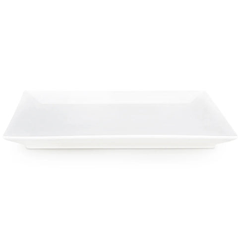 Assiette Karaca Carmen Trend rectangulaire en porcelaine, 27 x 22 cm