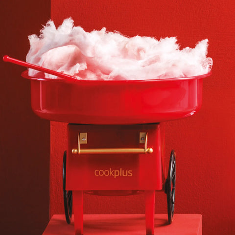 Machine à barbe à papa Cookplus, rouge