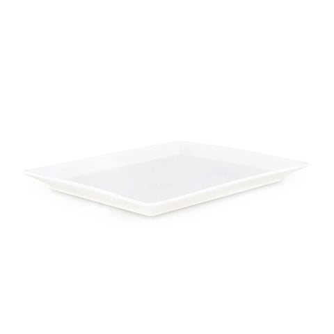 Assiette Karaca Carmen Trend rectangulaire en porcelaine, 19 x 16 cm