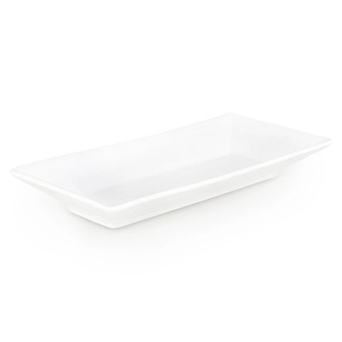 Assiette à soupe Karaca Carmen Trend rectangulaire en porcelaine, 19 x 9 cm