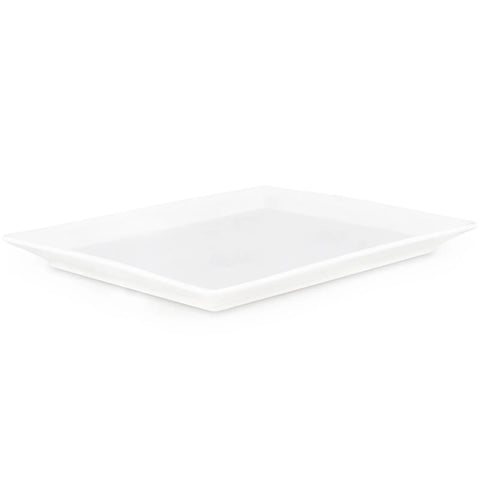 Assiette Karaca Carmen Trend rectangulaire en porcelaine, 27 x 22 cm