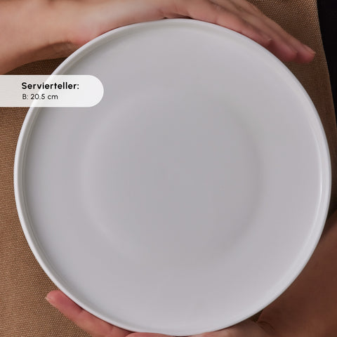 Karaca Forever Bone Fika 22 pièces Service à Petit Déjeuner