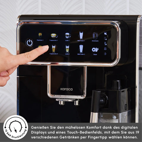 Karaca Coffeemaestro Vollautomatische Espressomaschine