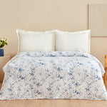Sarah Anderson Marisa, Couvre-Lit Double Bleu