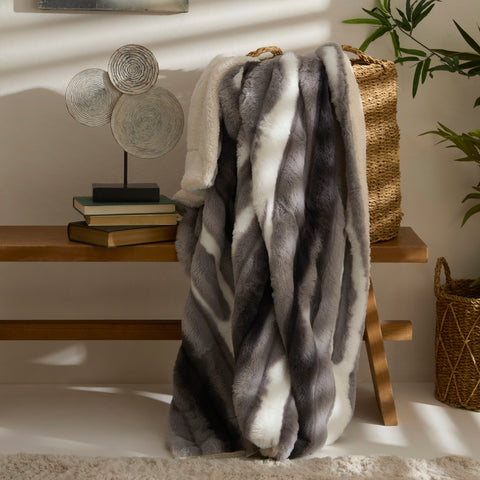 Karaca Rabbit, Couverture, 130x150cm, Gris