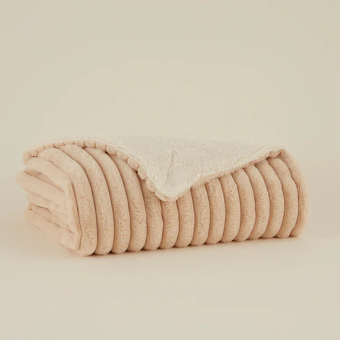 Karaca Rabbit Sher Couette 1 Place Beige