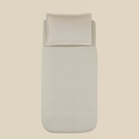 Karaca Leaves, Couverture, 150x200cm, Blanc
