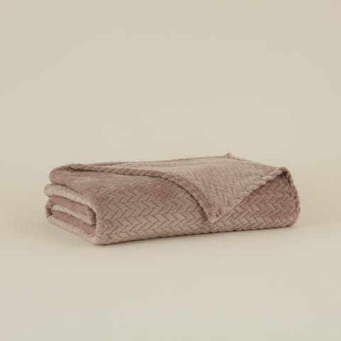 Karaca Leaves, Couverture, 130x150cm, Gris