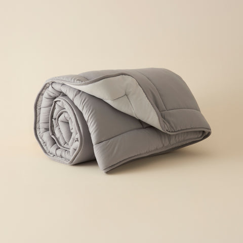 Karaca Double Face Couverture Anthracite-Gris 135x200