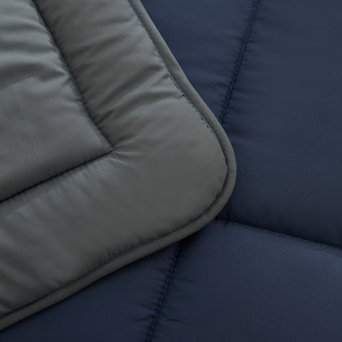 Karaca Double Face Couverture Bleu-Menthe 135x200