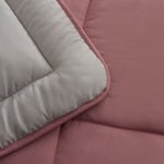 Karaca Double Face Couette Pudra - Gris clair 155X220