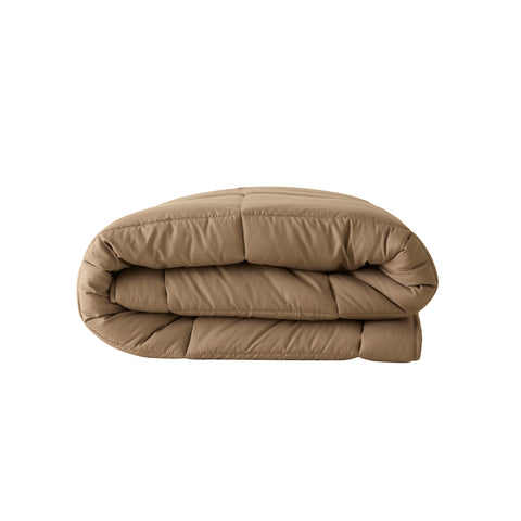Karaca Double Face Couverture Beige-Mocha 155x220