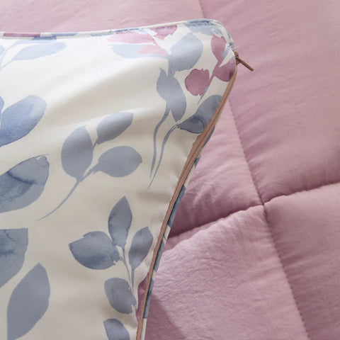 Karaca Leaf Multicolore – Ensemble de Lit Double 200x200 + 2x50x70