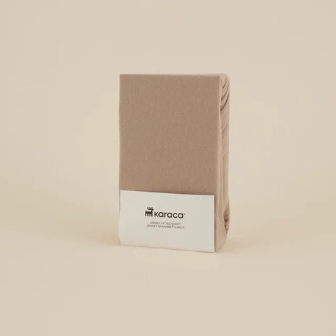 Housse de matelas Jersey Karaca Home, 180x200+30 cm, Beige