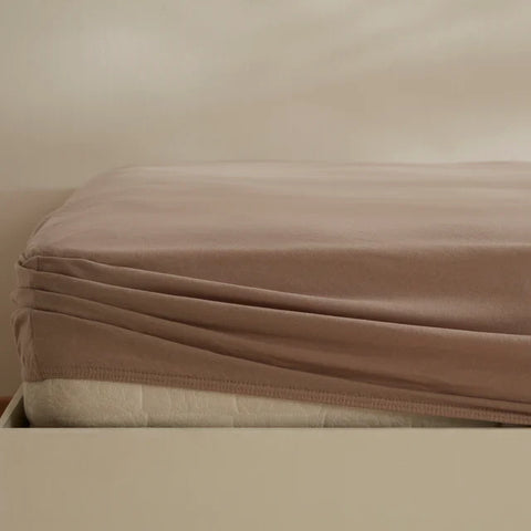 Housse de matelas Jersey Karaca Home, 140x200+30 cm, Beige