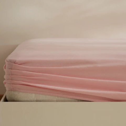 Drap-housse Jersey Karaca Home, 100x200+30 cm, Rose Pâle