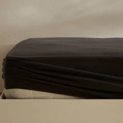Housse de matelas Jersey Karaca Home, 140x200+30 cm, Anthracite