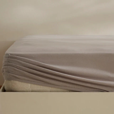 Housse de matelas Jersey Karaca Home, 120x200+30 cm, Gris