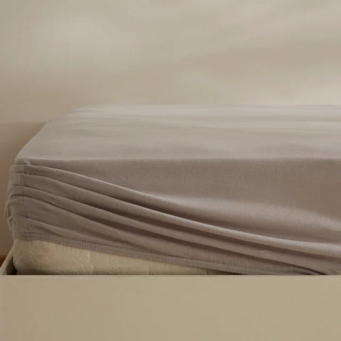 Housse de matelas Jersey Karaca Home, 140x200+30 cm, Gris