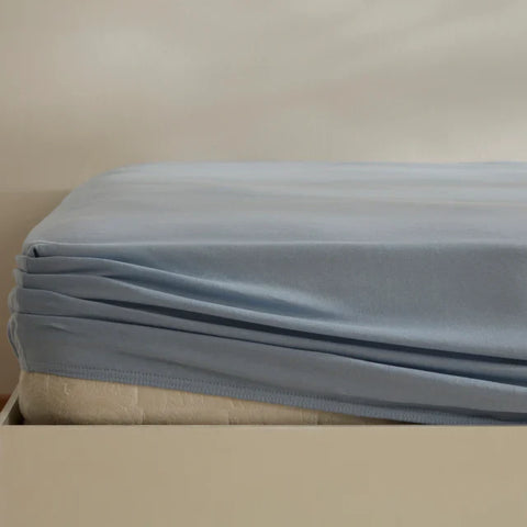 Housse de matelas Jersey Karaca Home, 160x200+30 cm, Bleu