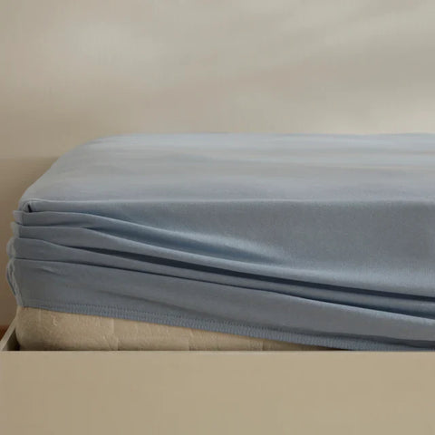 Housse de matelas Jersey Karaca Home, 180x200+30 cm, Bleu