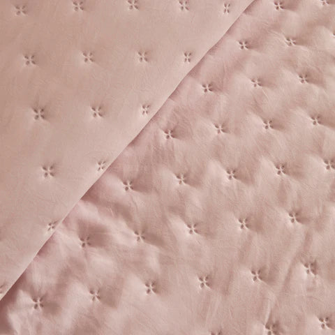 Breezy – Jeté de lit rose poudré 160 x 240 cm