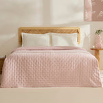 Breezy, Couvre-lit, Double, Rose Poudré