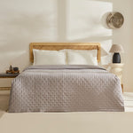 Breezy, Couvre-lit, Double, Gris