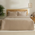 Manon, Set de Couvre-lit, Double, Beige