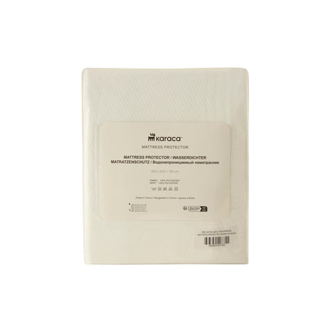 Karaca Eston Jacq. Protège-Matelas Imperméable, Blanc