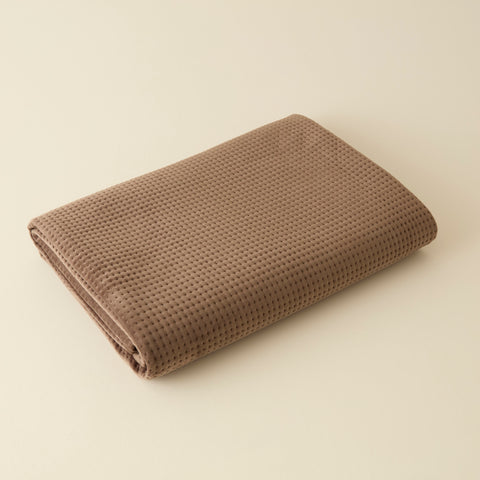 Karaca Chloe Couvre-Lit, 2 Personnes, Marron