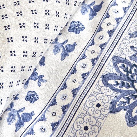 Karaca Amar Housse de Couette Bleue 100% Coton Double Taille