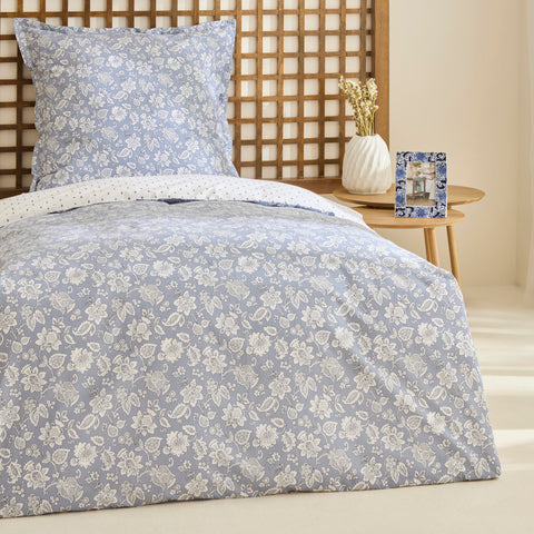 Karaca Celerina Parure de lit 1 personne, bleue