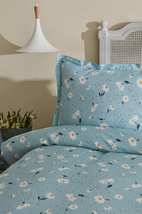 Karaca Daisy, Ensemble en Piqué 100% Coton, Simple, Menthe
